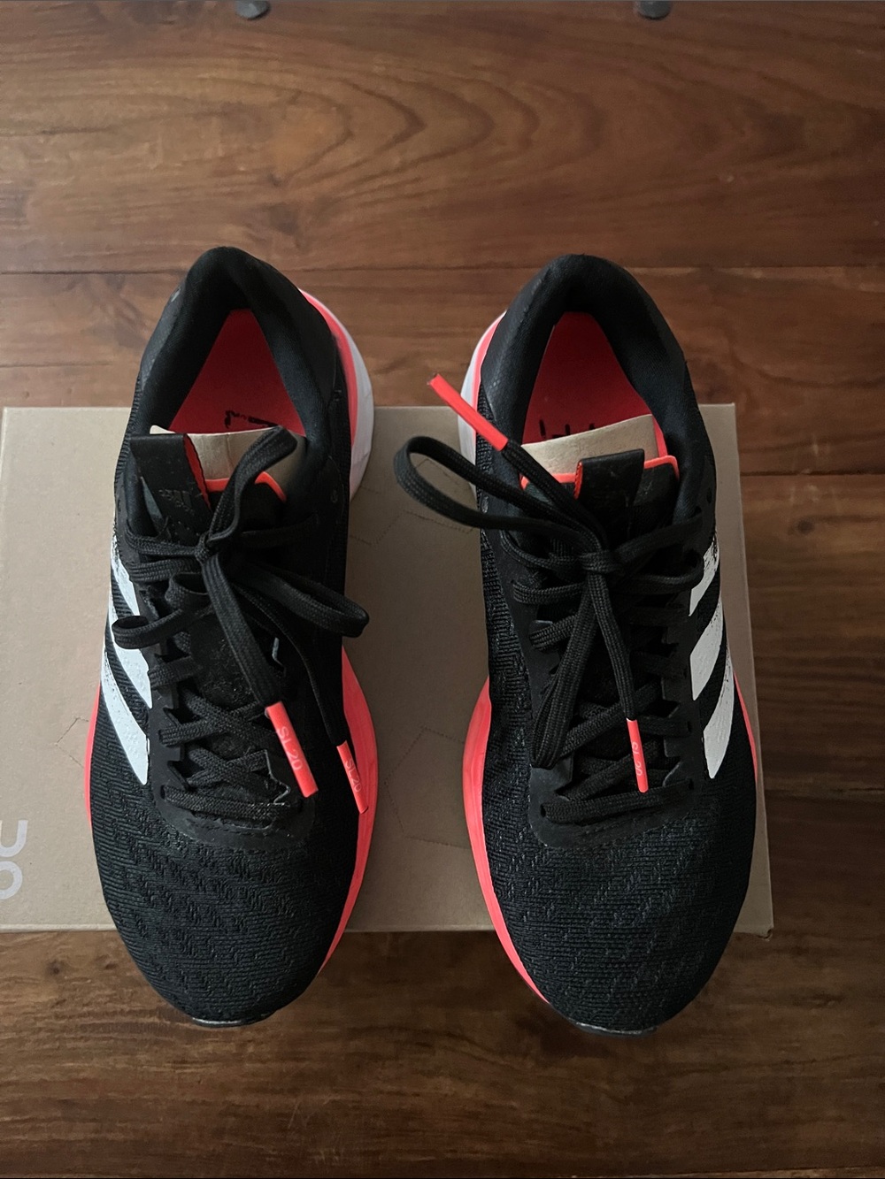 adidas Kids Black & Pink Athletic Sneakers